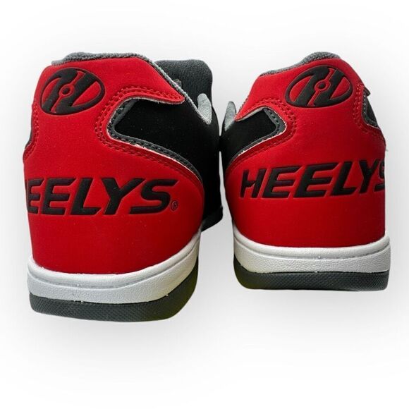 NWT Heelys Kids Boys Proper 2.0 Roller Skate Sneaker Shoes Black Red Size 9 - Picture 8 of 12